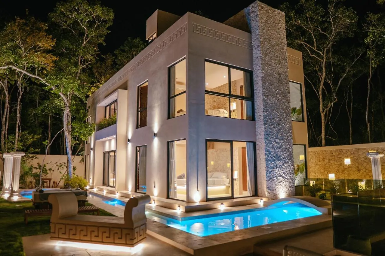 Villa Luxury Large Villa/2 Pools/ Jacuzzi/Rooftop/Cenote View Tulum