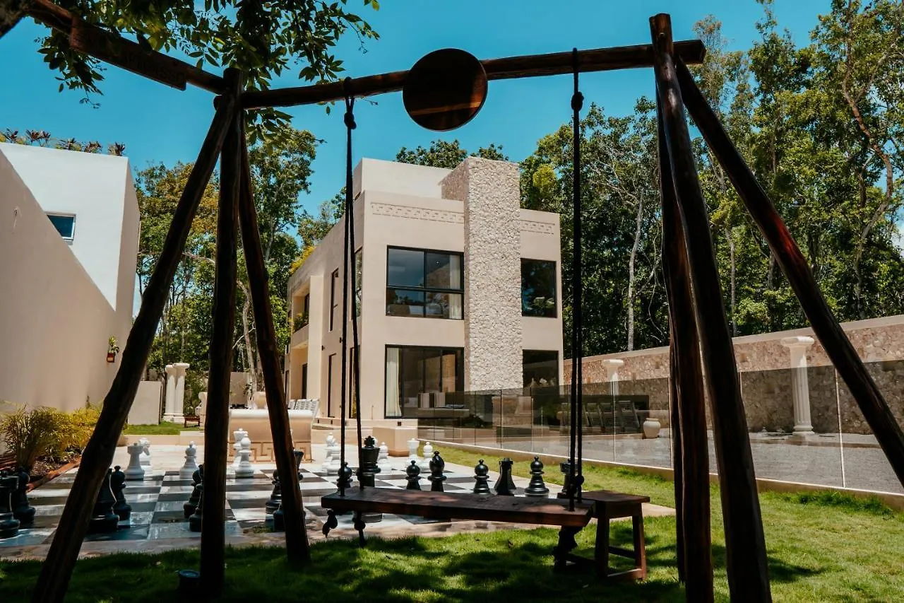 Luxury Large Villa/2 Pools/ Jacuzzi/Rooftop/Cenote View Tulum Villa