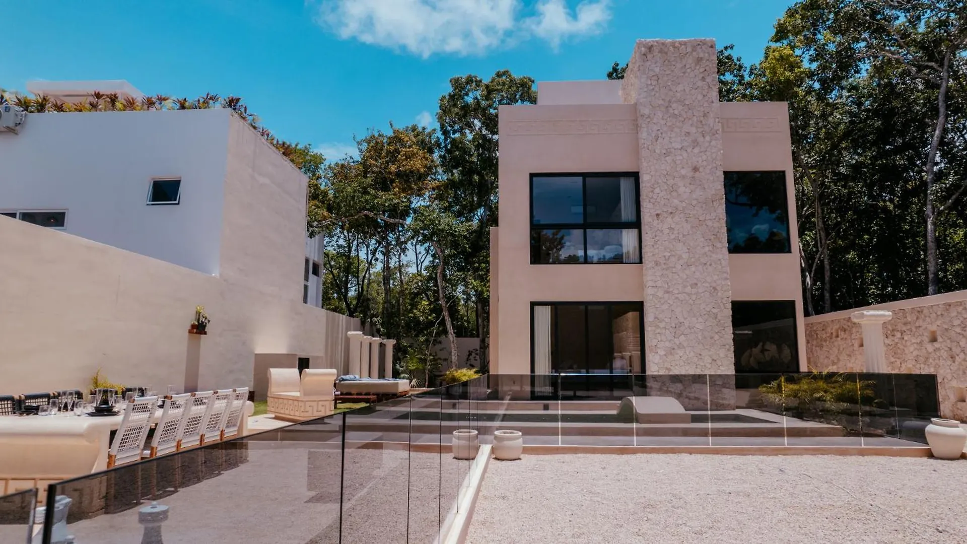 Villa Luxury Large Villa/2 Pools/ Jacuzzi/Rooftop/Cenote View Tulum Mexico