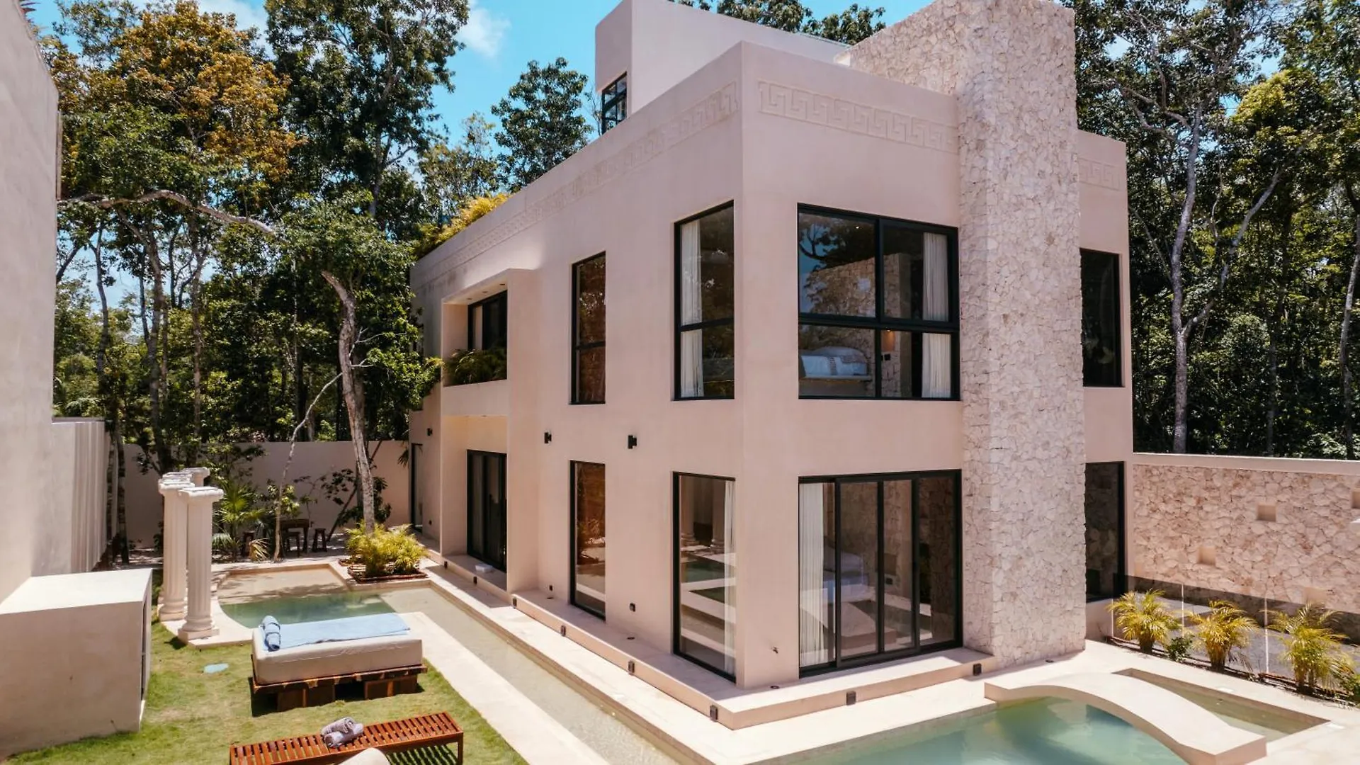 Luxury Large Villa/2 Pools/ Jacuzzi/Rooftop/Cenote View Tulum