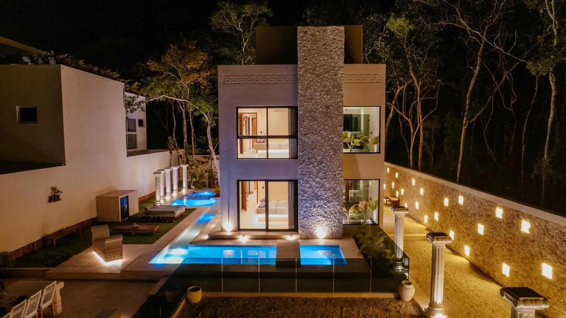 Luxury Large Villa/2 Pools/ Jacuzzi/Rooftop/Cenote View Tulum 0*,